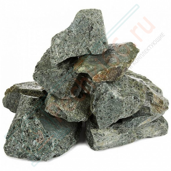 Камень для бани Порфирит, колотый, 20 кг (Россия) в Магнитогорске