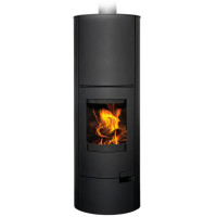 Печь-камин Lugo Akum металл (Romotop)