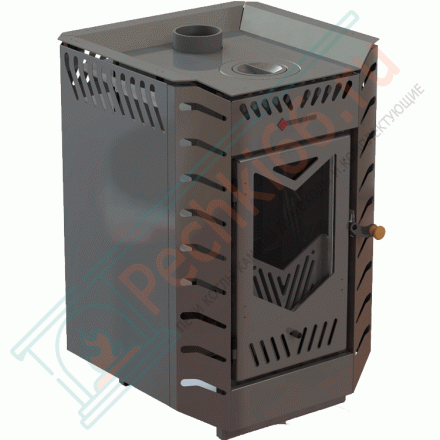 Печь камин Аляска Базальт 150 (Термофор) до 150 м3