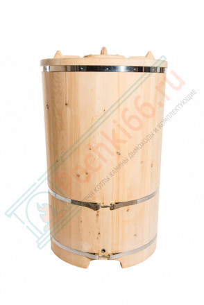 Фитобочка из кедра круглая гигант со скосом (НКЗ)