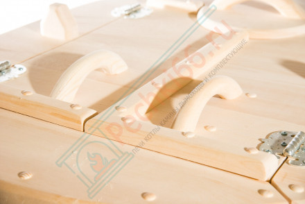 Фитобочка из кедра круглая гигант со скосом (НКЗ)