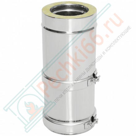 Труба телескоп Термо L300 – 450 ТТТ-Р (304-0.8/304) d-150/250 (ТиС Стандарт)