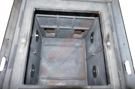 Чугунная печь для бани Ermak 36 Сетка-Люкс (Ермак)